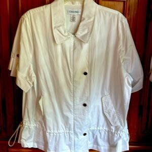Calvin Klein jacket short sleeves size 2x